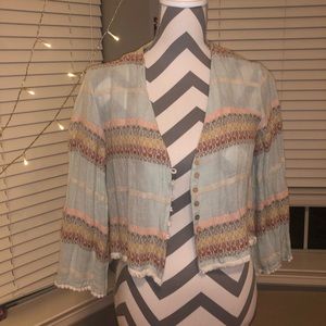 Zara basics cardigan